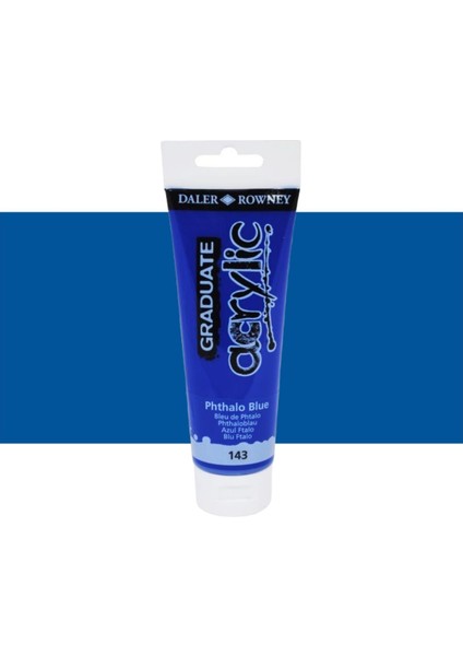 Graduate Akrilik Boya 120ML 143 Phthalo Blue modelleri