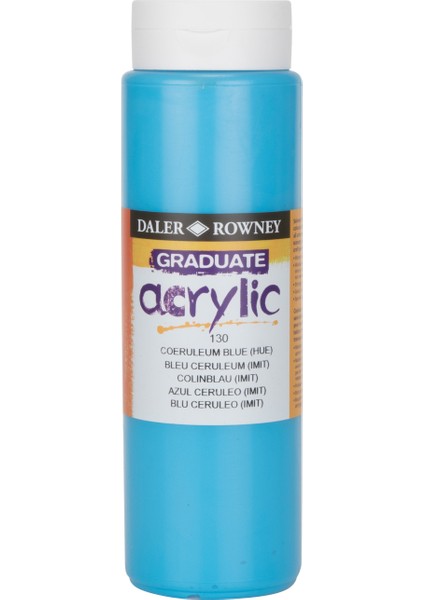 Graduate Akrilik Boya 500ML N:130 Coeruleum Blue Hue