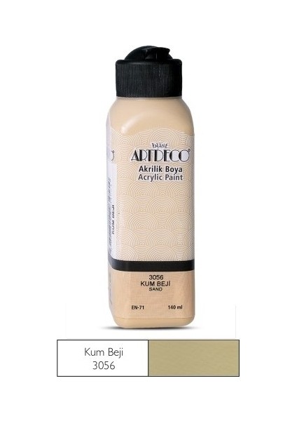 Kum Beji Yeni Formül Akrilik Boya 140 ml