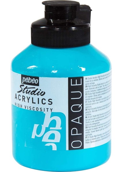 Studio Akrilik Boya 500ML N:30 Turquoise Blue fiyatları