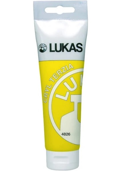 Cryl Terzia Akrilik Boya 125 Ml. 4826 Kadmiyum Sarı Açık