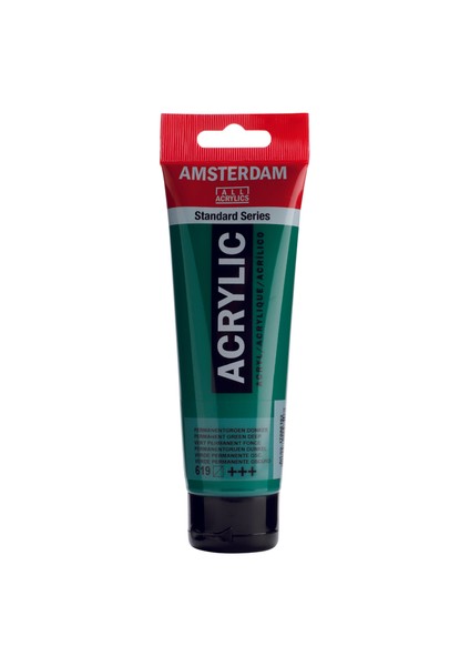 Akrilik Boya 120 Ml. 619 Permanent Green Deep