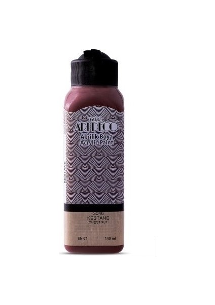 Kestane Yeni Formül Akrilik Boya 140 ml modelleri