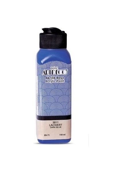 Lacivert Yeni Formül Akrilik Boya 140 ml modelleri