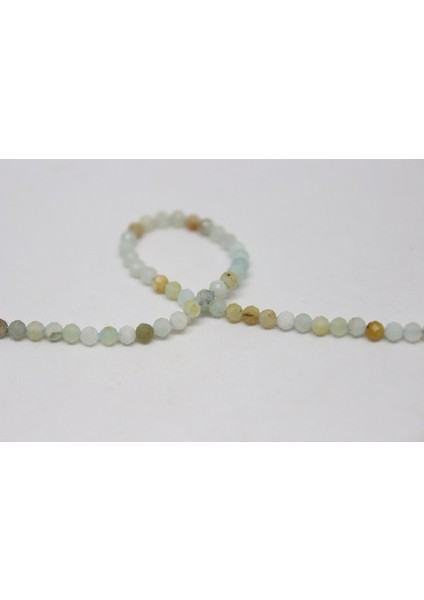 Amazonit Taşı Yarım Dizi 2mm (17CM Uzunluğundadır) modelleri