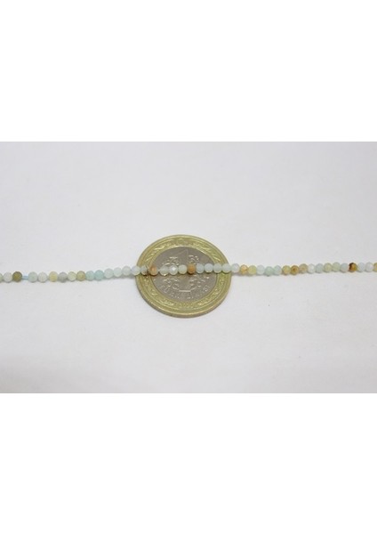 Amazonit Taşı Yarım Dizi 2mm (17CM Uzunluğundadır) indirimleri