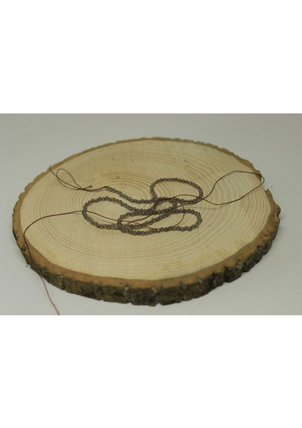 Dumanlı Kuvars Taşı Yarım Dizi 2mm (17CM Uzunluğundadır) fiyatları