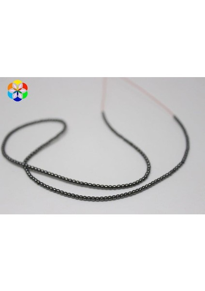 Hematit Taşı Yarım Dizi 2mm (Küçük Delikli) (17CM Uzunluğundadır) modelleri