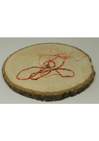 Akik Taşı Yarım Dizi 2mm (23030) (17CM Uzunluğundadır) fiyatları