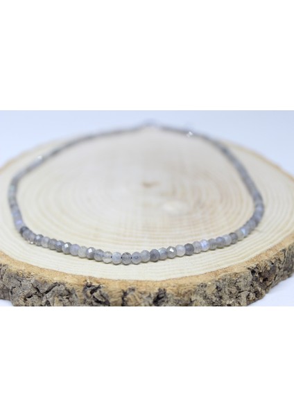 Labradorit Taşı Rondela Faset Kesim 3.5*2.5mm Yarım Dizi (17CM Uzunluğundadır) fırsatları