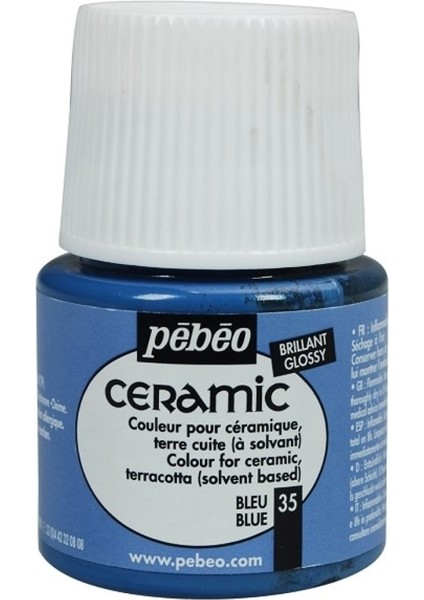 Ceramic 35 Blue Seramik Boyası 45 ml modelleri
