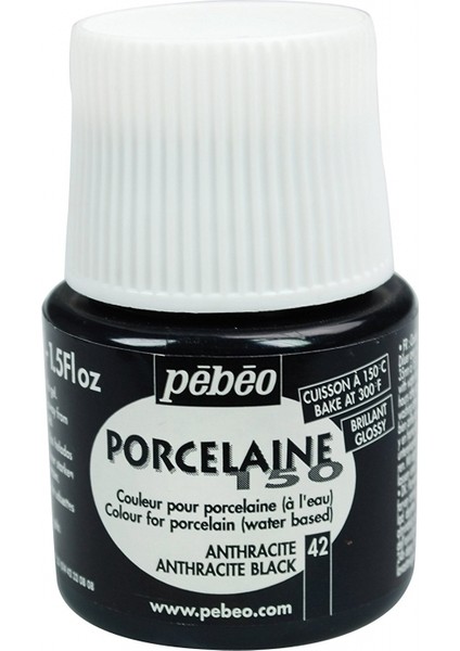 Porcelaine 150 Fırınlanabilir 42 Anthracite