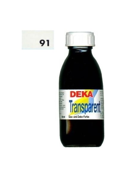 Transparent 125 ml Cam Boyası 02-91 Altweib (Beyaz)