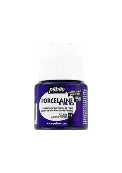 Porcelaine 150 Fırınlanabilir Porselen Boyası 15 Azurite 45 ml