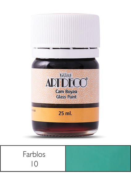 Cam Vitray Boyası 25 Ml. 10 Farblos (Inceltici)