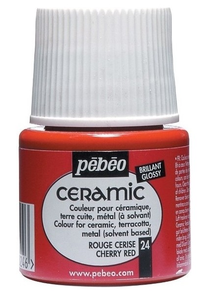 Ceramic 24 Cherry Red Seramik Boyası 45 ml fiyatları