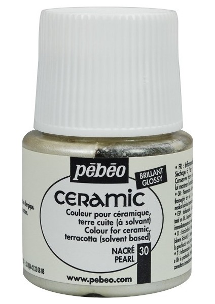 Ceramic 30 Pearl Seramik Boyası 45 ml