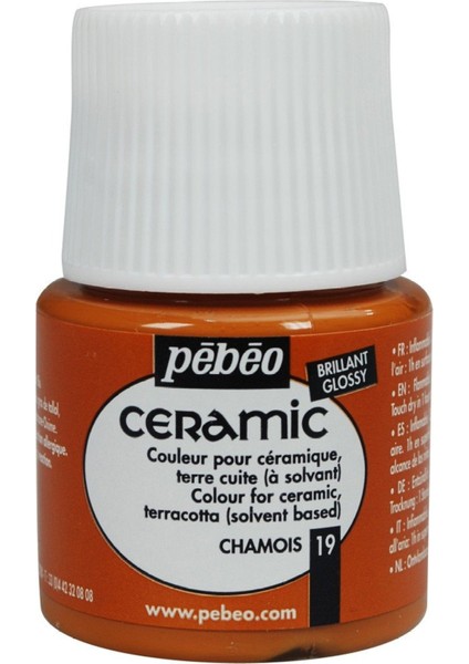 Ceramic Seramik Boyası 45ML 19 Chamois modelleri