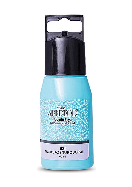 Boyutlu Boya - Turkuaz - 60ML