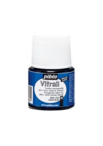 Vitrail Cam Boyası Transparan Light Blue 45ML fiyatları