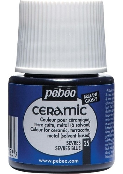 Ceramic 25 Serves Blue Seramik Boyası 45 ml fiyatları