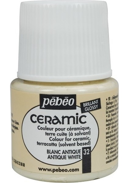 Ceramic 32 Antique White Seramik Boyası 45 ml fiyatları