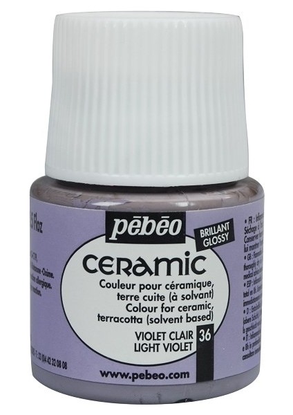 Ceramic 36 Light Violet Seramik Boyası 45 ml