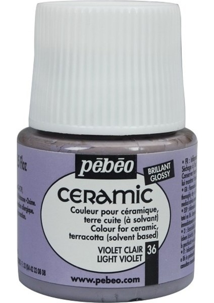 Ceramic 36 Light Violet Seramik Boyası 45 ml modelleri