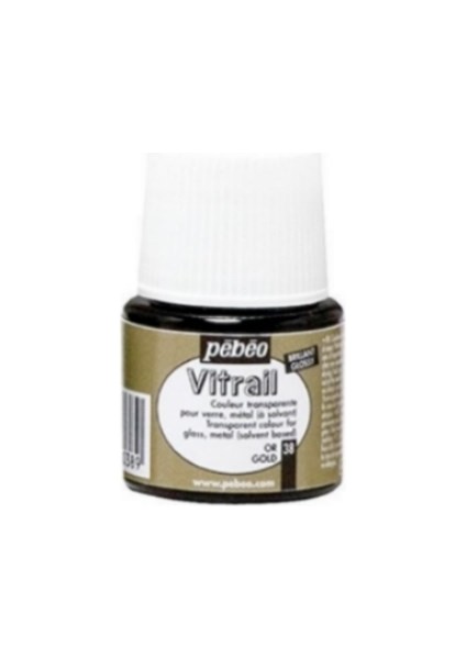 Vitrail Cam Boyası Transparan Gold 45ML modelleri