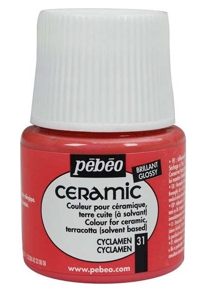 Ceramic 31 Cyclamen Seramik Boyası 45 ml