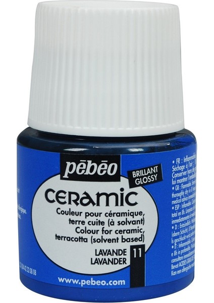 Ceramic Seramik Boyası 45ML 11 Lavander