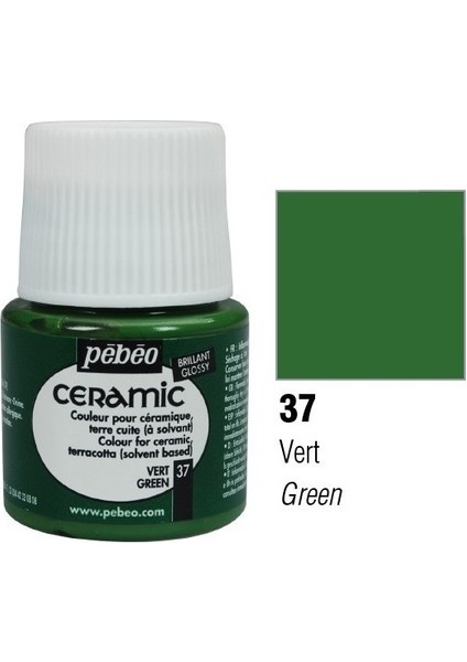 Ceramic 37 Green Seramik Boyası 45 ml modelleri
