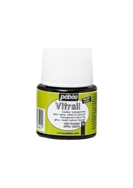 Vitrail Cam Boyası Transparan Dark Green 45ML