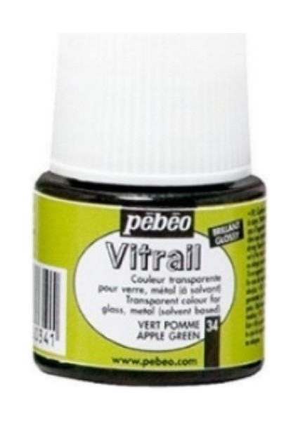 Vitrail Cam Boyası Transparan Dark Green 45ML fiyatları