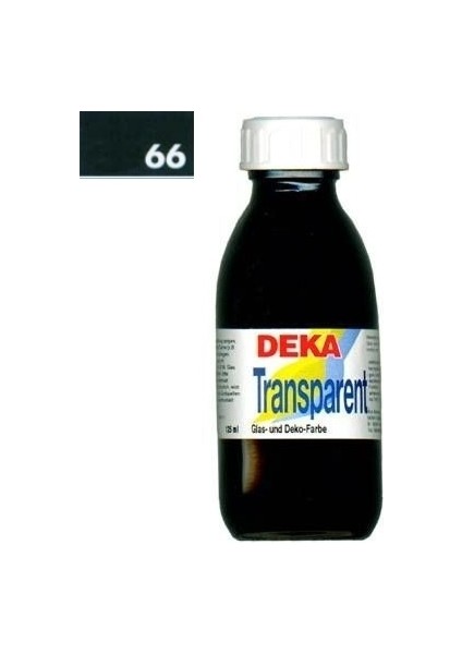 Transparent 125 ml Cam Boyası 02-66 Dunkelgrün (Koyu Yeşil)