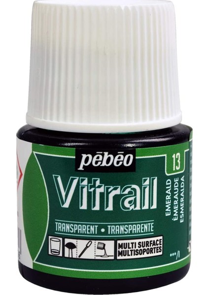 Vitrail Cam Boyası 45ML - 13 Emerald fiyatları