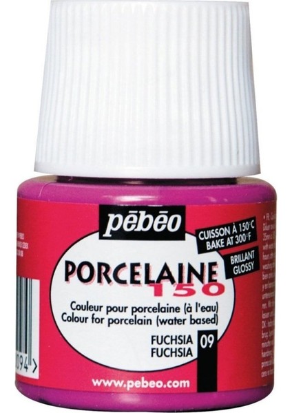 Porcelaine 150 Porselen Boyası 09 Fuchsia modelleri