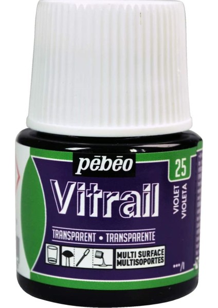 Vitrail Cam Boyası 45ML - 25 Violet modelleri