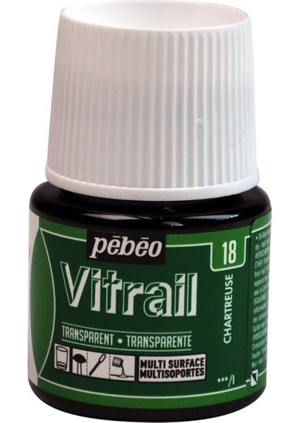 Vitrail Cam Boyası 45ML - 18 Chartreuse fiyatları