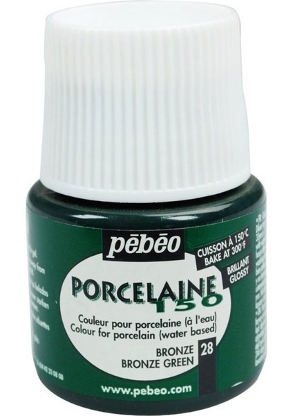 Porcelaine 150 Porselen Boyası 28 Bronze Green fiyatları