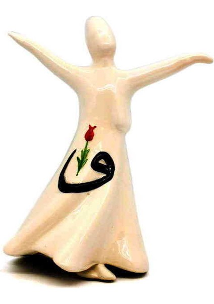 Seramik Derviş Figür 17 cm