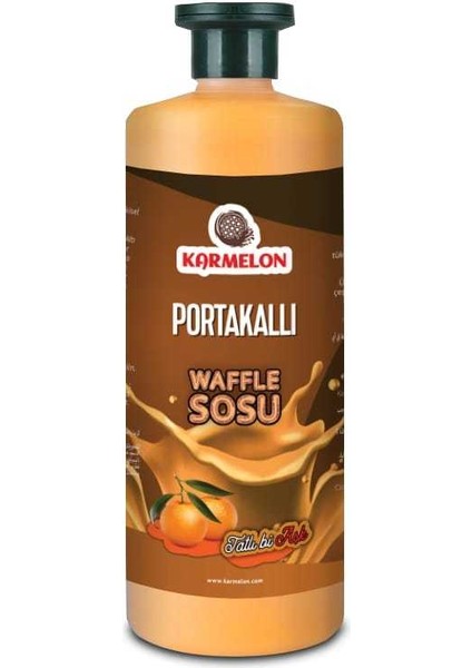 Portakallı Waffle Sosu 1250 gr