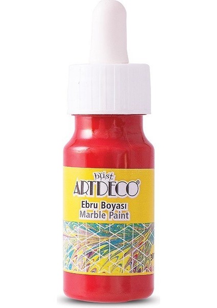 Hazır Ebru Boyası 30ML 05 Kırmızı