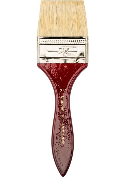 Yağlı Boya Akrilik Boya Astar Zemin Fırçası Seri 105 No: 2.5