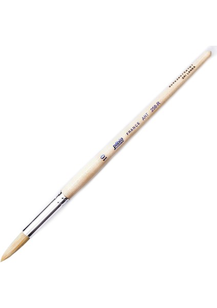 Yağlı Boya Fırçası Beyaz Kıl Yuvarlak Uç Seri 258R No 12