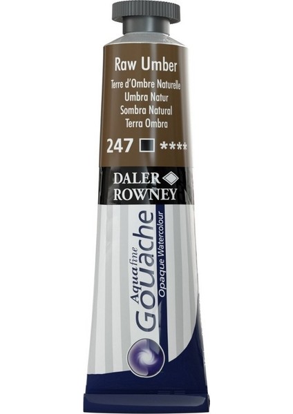Aquafine Guaj Boya Tüp 8ml 247 Raw Umber