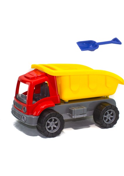 Oyuncak Kamyon Sevimli Kamyon Kürekli Sürtmeli Kamyon