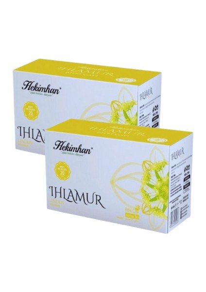 Ihlamur Çayı 2 Paket 20 x 2'li Süzen Poşet