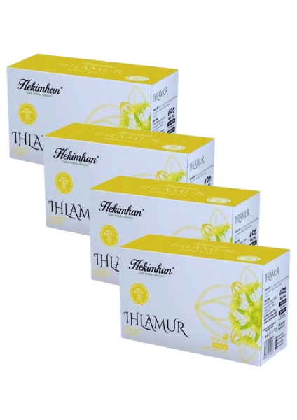 Ihlamur Çayı 4 Paket 20 x 4'lü Süzen Poşet