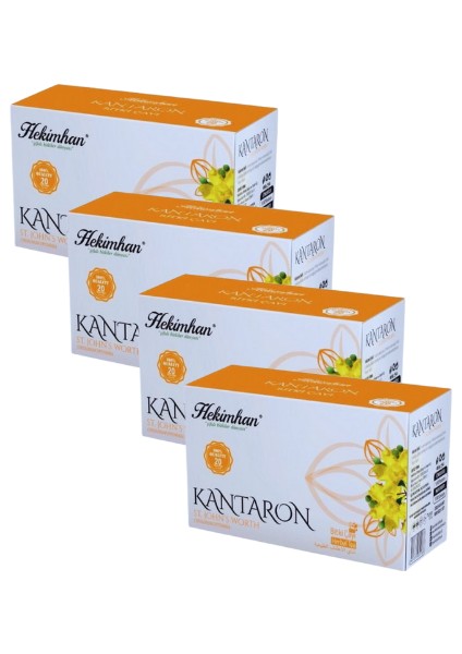 Kantaron Çayı 4 Paket 20 x 4'lü Süzen Poşet